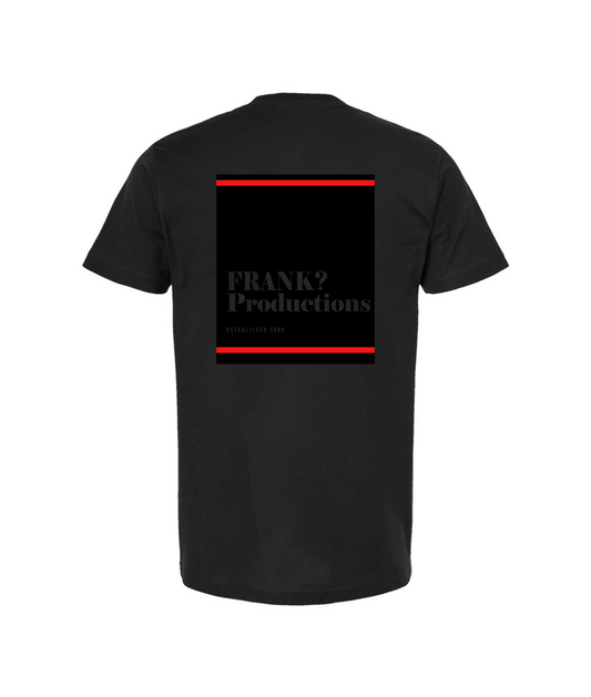 Frank Question Mark Productions - Frank Question Mark and Twins - Black T-Shirt