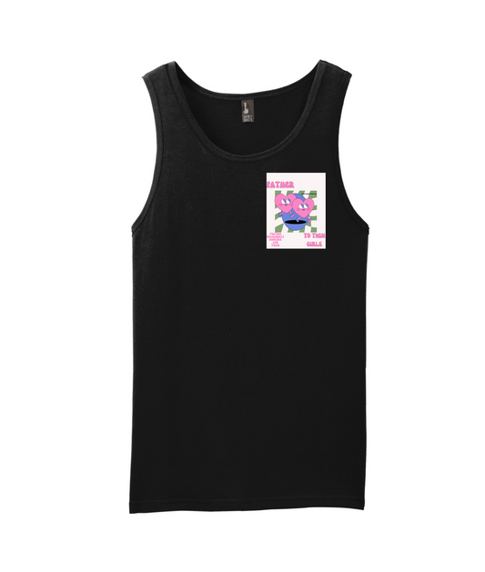 Frank Question Mark Productions - Frank Question Mark and Twins - Black Tank Top