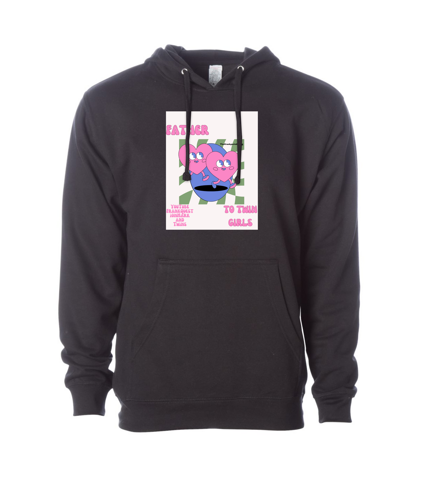 Frank Question Mark Productions - Frank Question Mark and Twins - Black Hoodie
