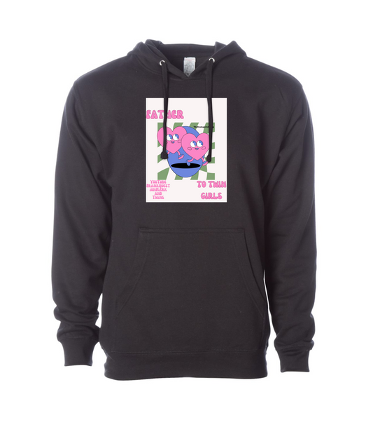 Frank Question Mark Productions - Frank Question Mark and Twins - Black Hoodie