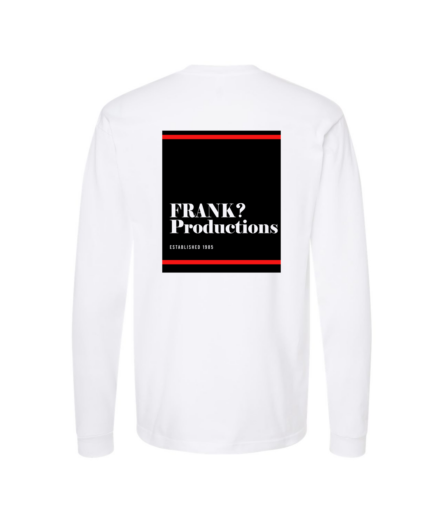 FRANK? Piccolella - Frank Question Mark and Twins - White Long Sleeve T