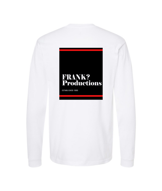 FRANK? Piccolella - Frank Question Mark and Twins - White Long Sleeve T