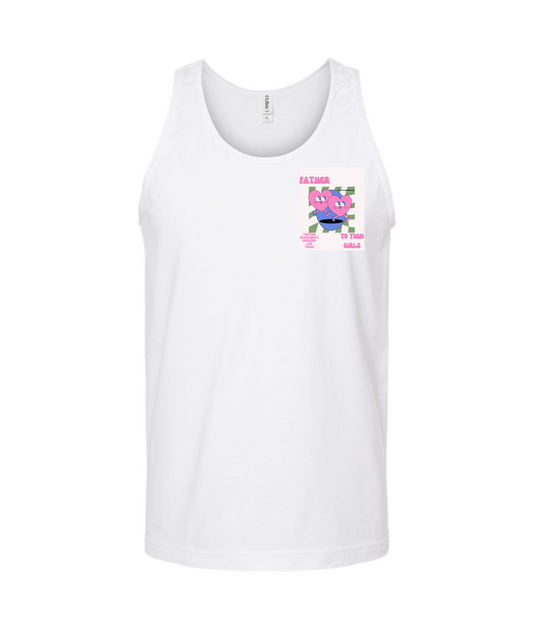 Frank Question Mark Productions - Frank Question Mark and Twins - White Tank Top