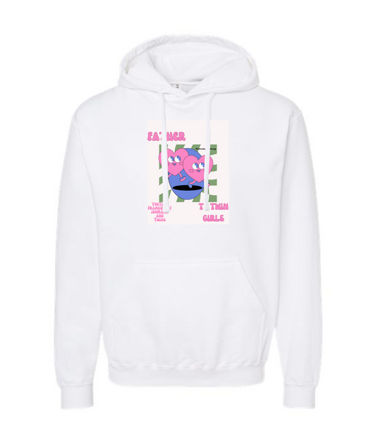 Frank Question Mark Productions - Frank Question Mark and Twins - White Hoodie