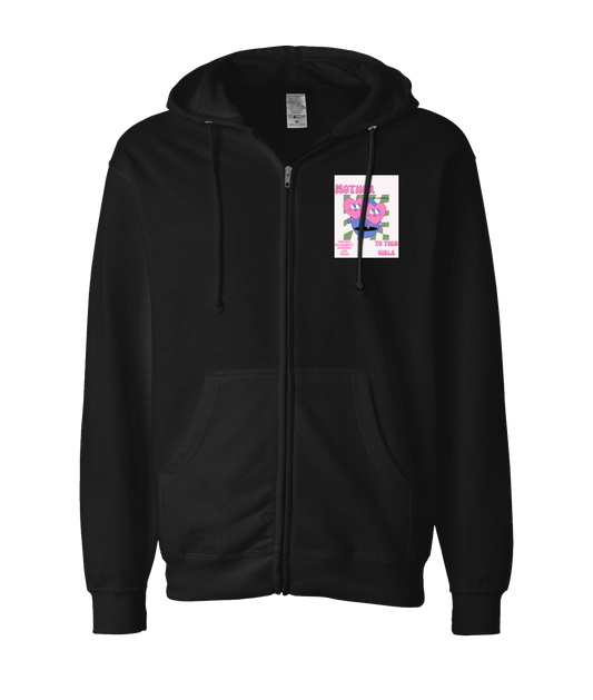 Frank Question Mark Productions - Frank Question Mark and Twins 2 - Black Zip Up Hoodie