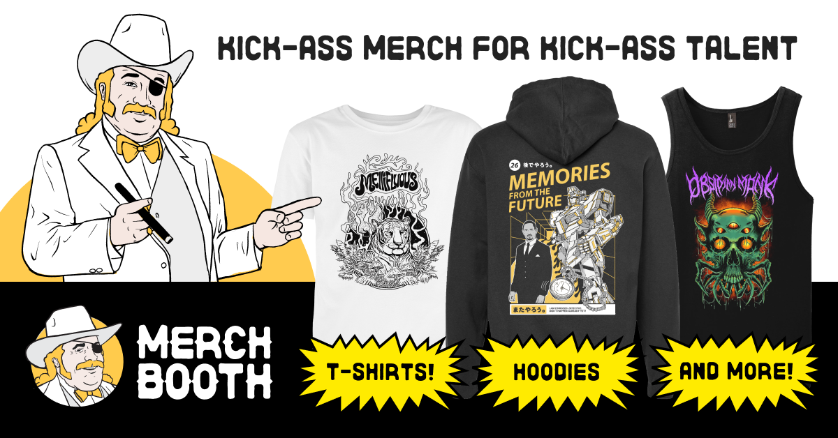Find Merch Buy and Sell Band Merch and Band Tees - MerchBooth.com