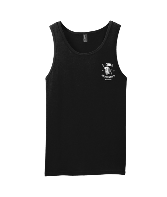 V-GCHTOP - DRINKING CLASS - Black Tank Top