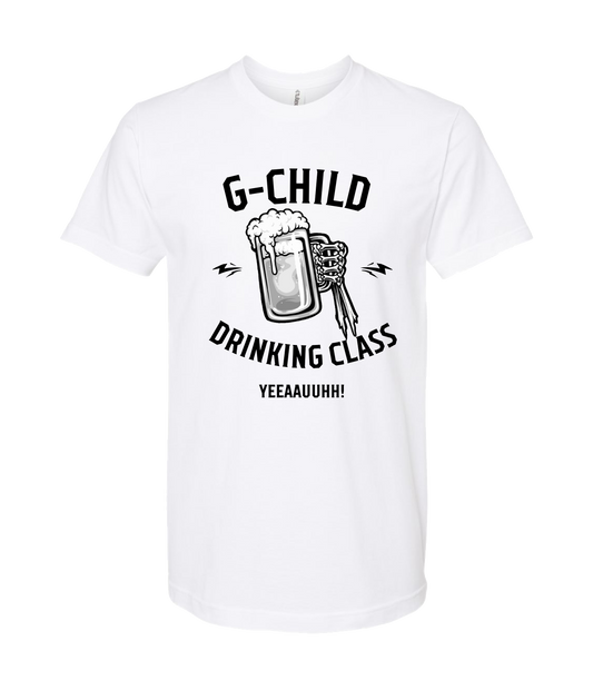 V-GCHTOP - DRINKING CLASS - White T Shirt