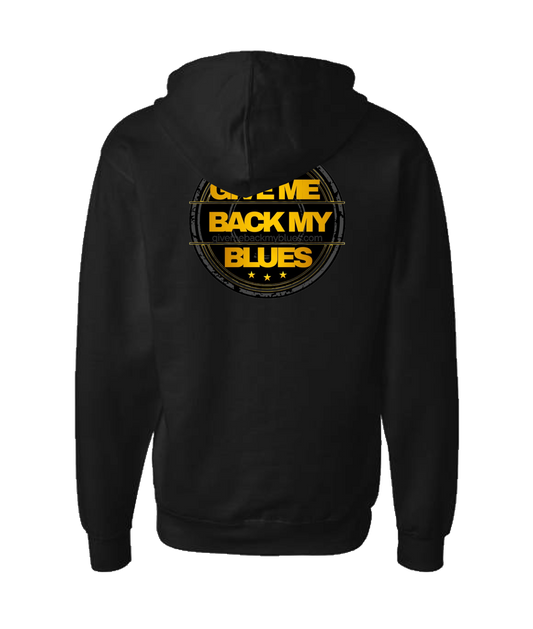 GIVE ME BACK MY BLUES - Give Me Back My Blues Band - Black Zip Up Hoodie