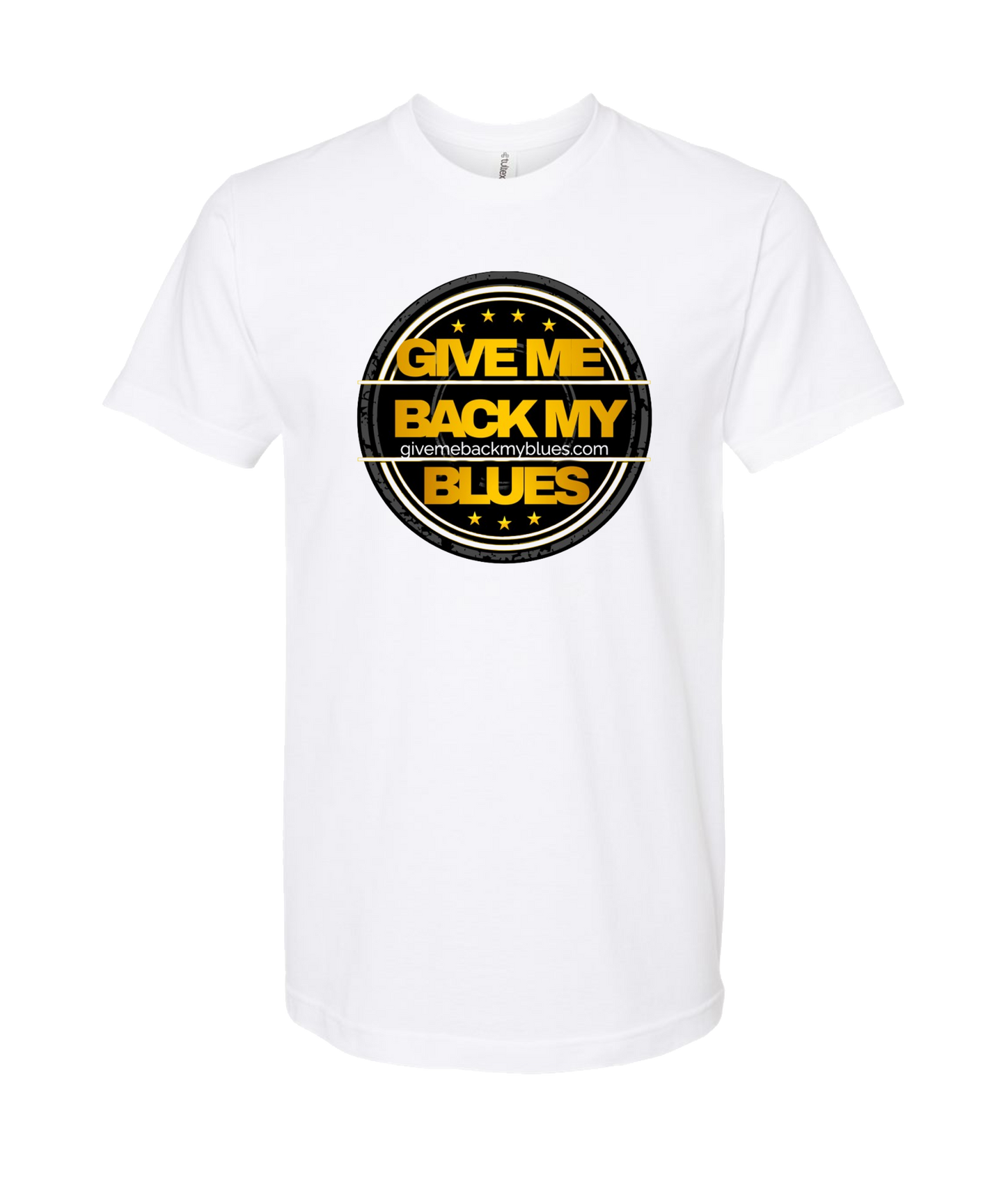 GIVE ME BACK MY BLUES - Give Me Back My Blues Band - White T Shirt