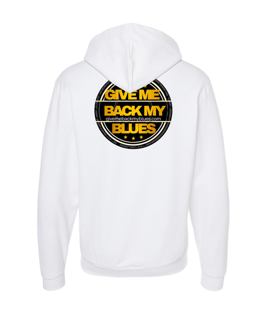 GIVE ME BACK MY BLUES - Give Me Back My Blues Band - White Zip Up Hoodie