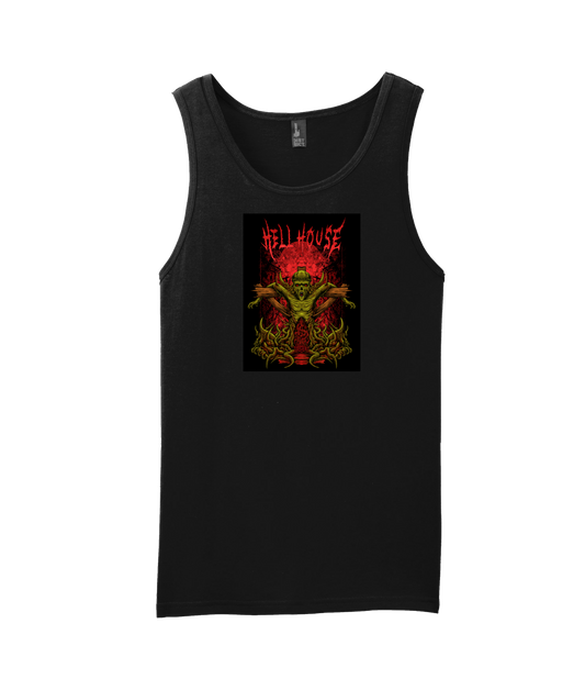 V-HELLTOP - LIBSS - Black Tank Top