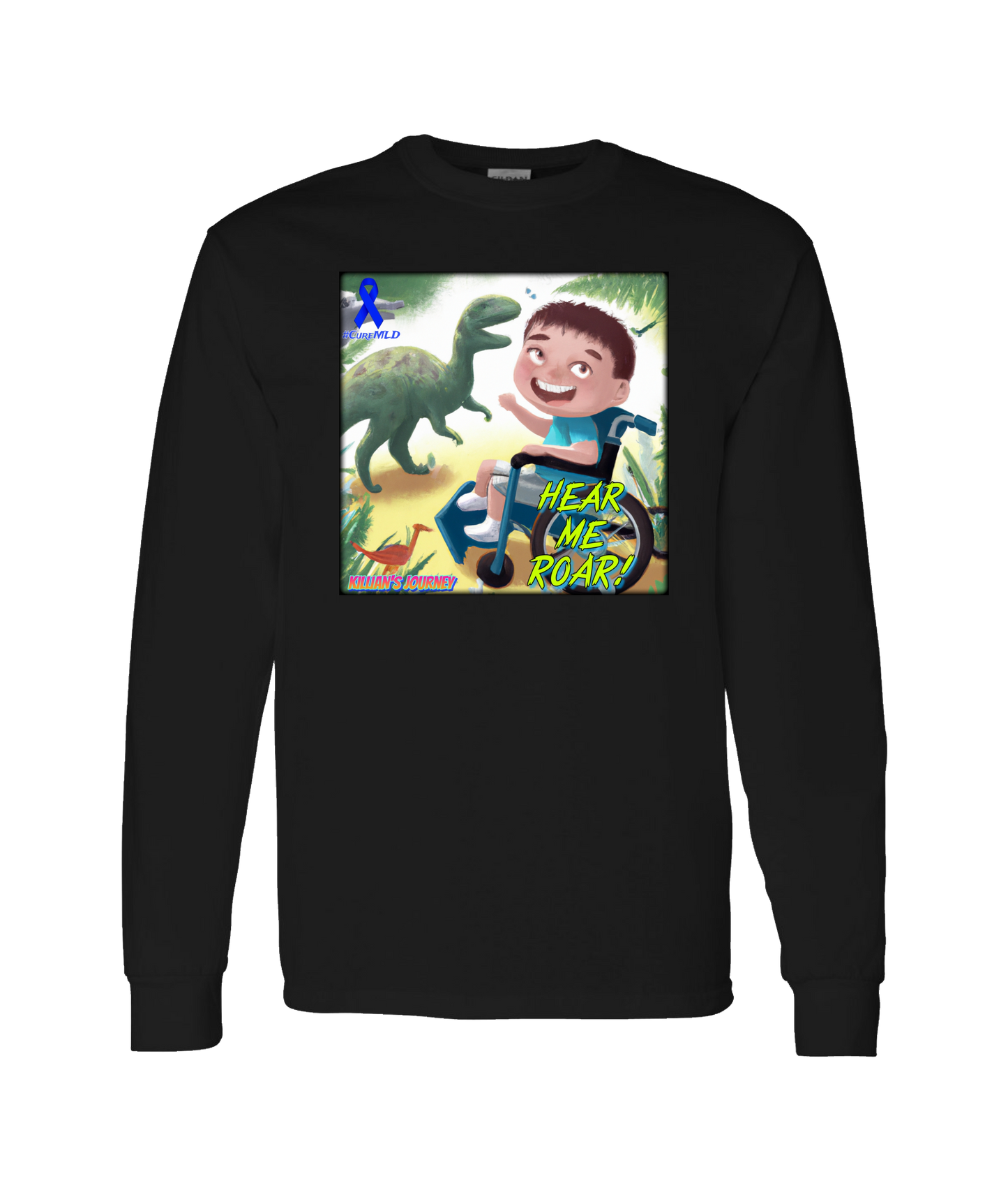 Killian's Journey - Hear Me Roar - Black Long Sleeve T