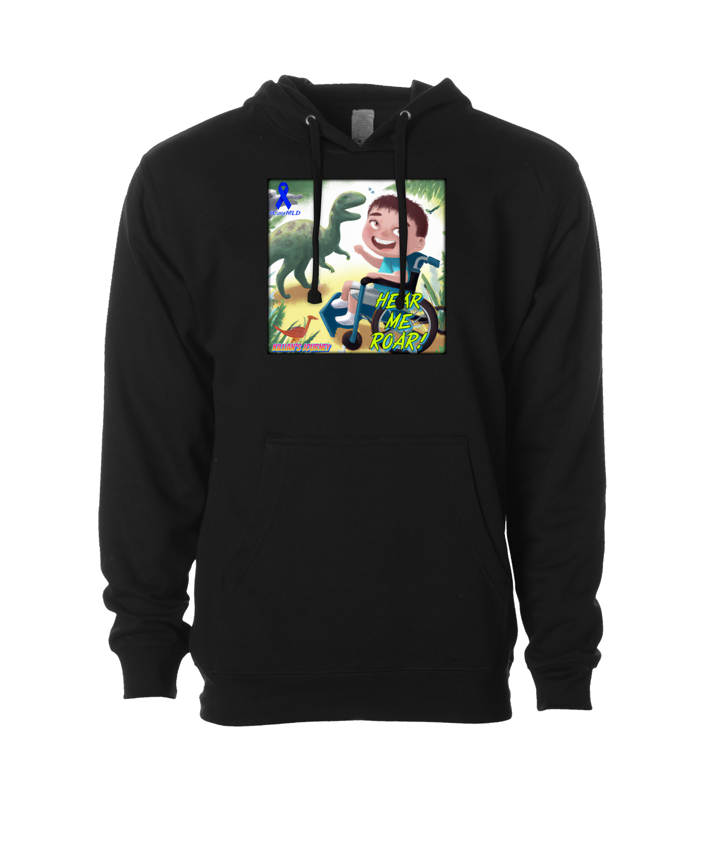 Killian's Journey - Hear Me Roar - Black Hoodie