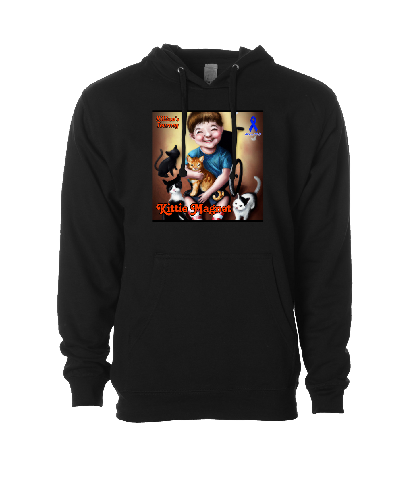 Killian's Journey - Kittie Magnet - Black Hoodie