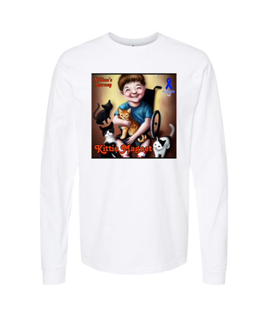 Killian's Journey - Kittie Magnet - White Long Sleeve T