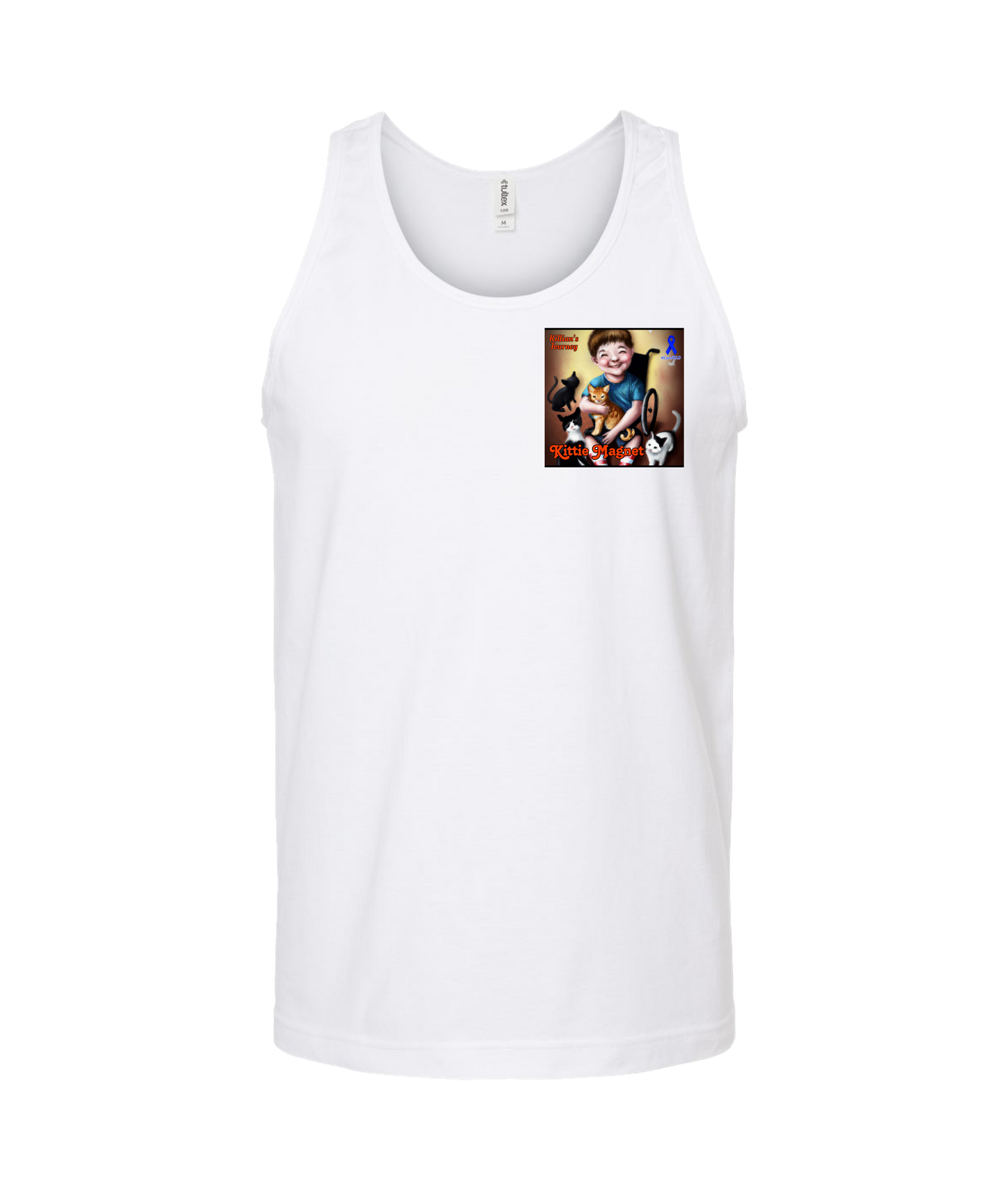 Killian's Journey - Kittie Magnet - White Tank Top