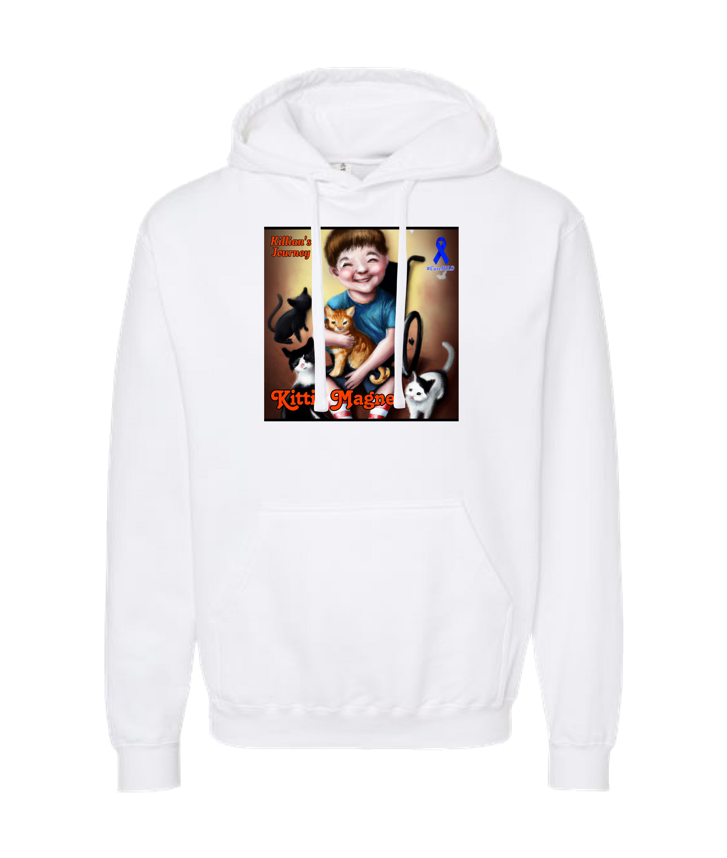 Killian's Journey - Kittie Magnet - White Hoodie