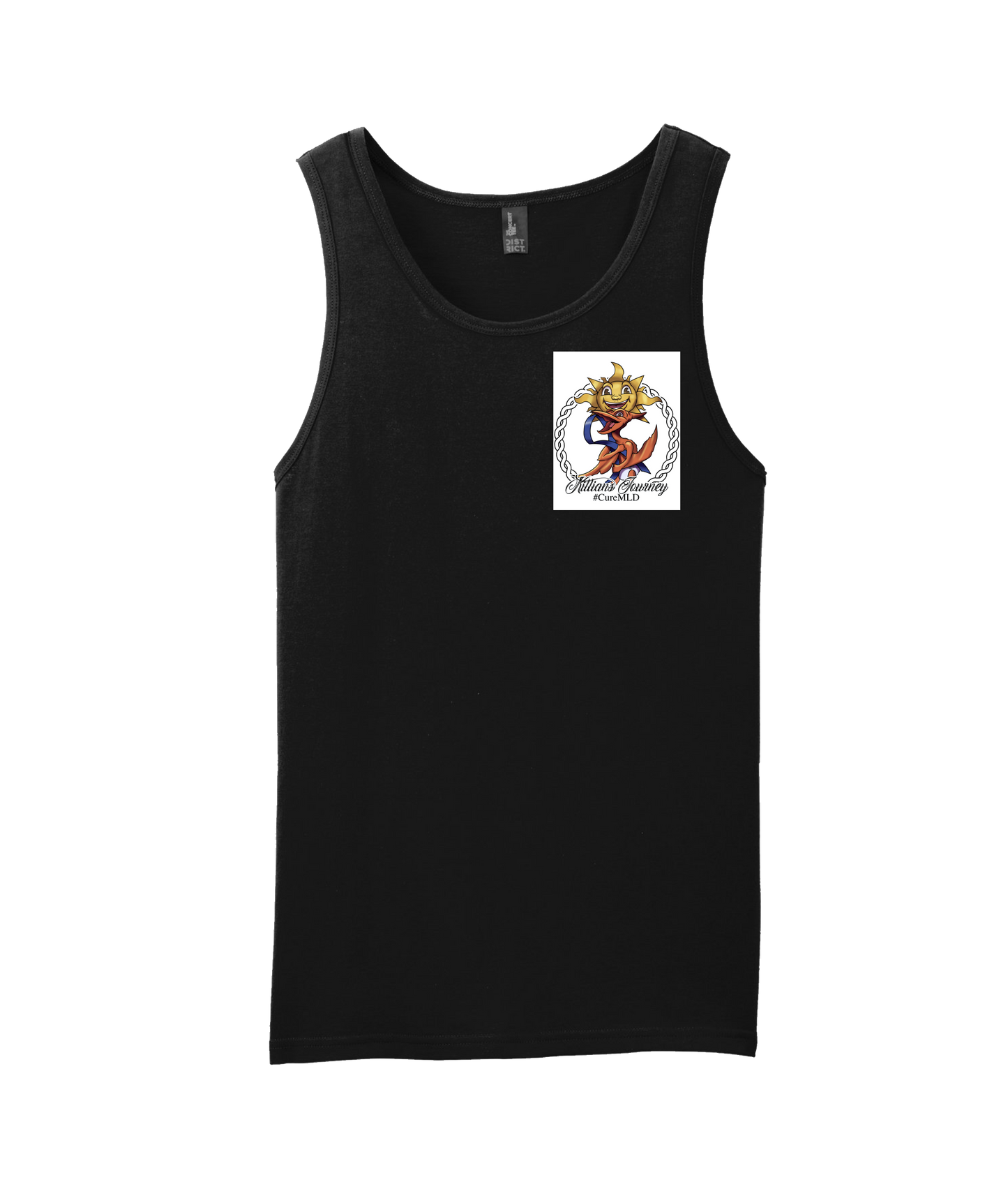 Killian's Journey - Baby Dinosaur - Black Tank Top