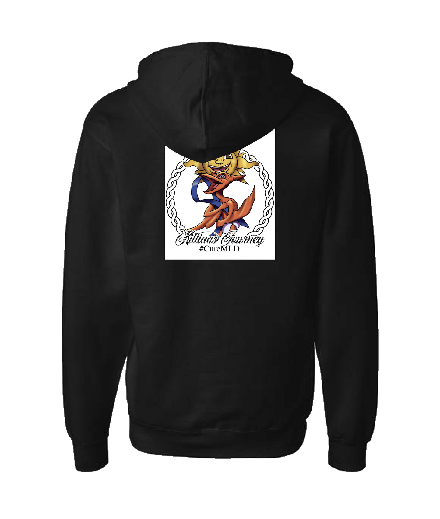 Killian's Journey - Baby Dinosaur - Black Zip Up Hoodie