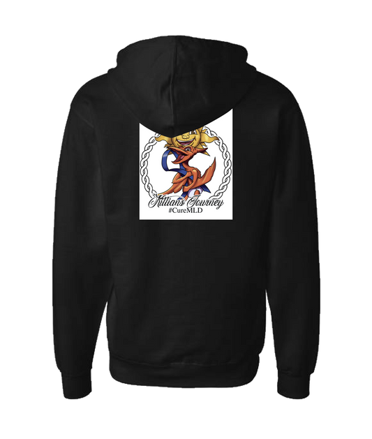 Killian's Journey - Baby Dinosaur - Black Zip Up Hoodie