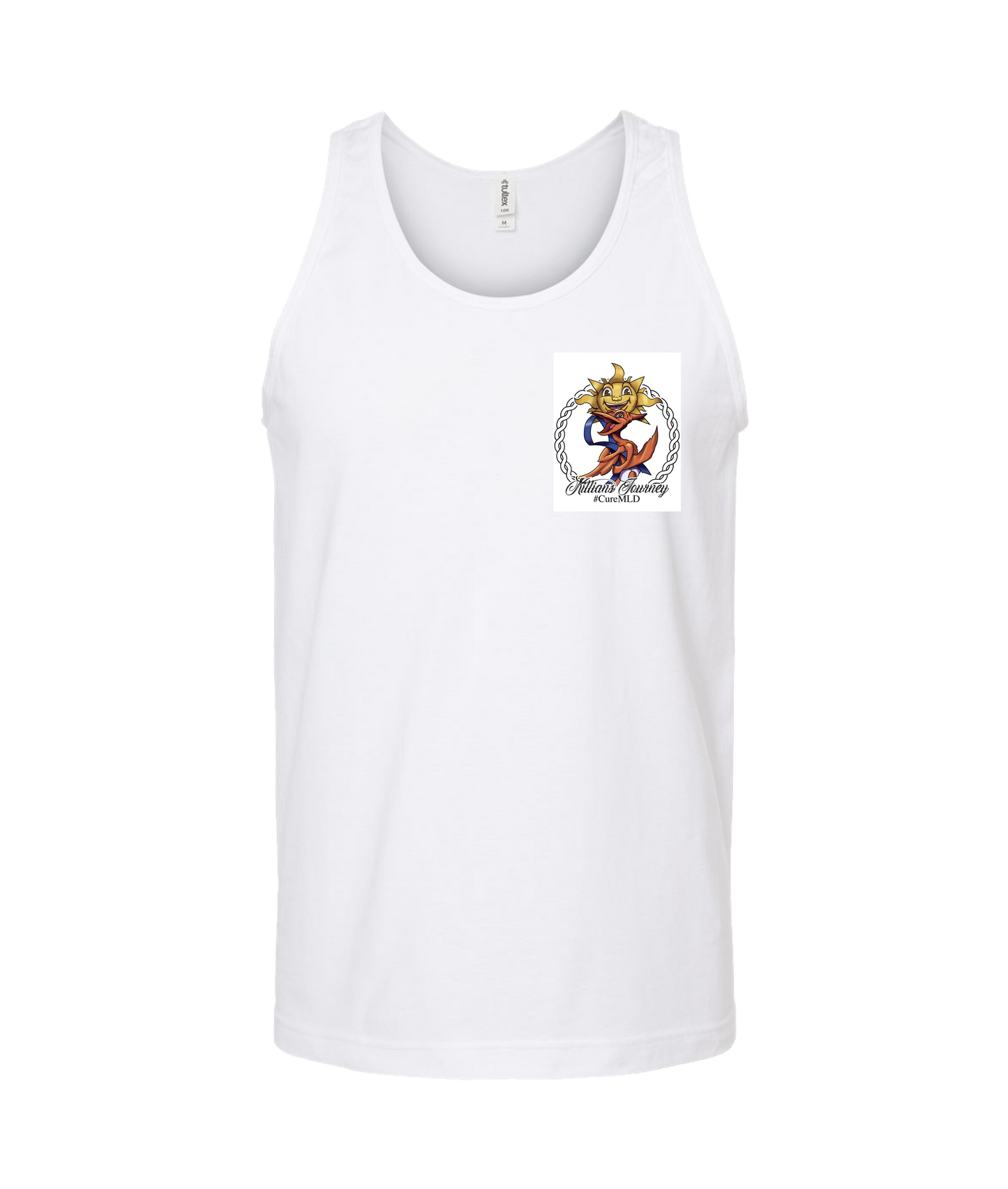 Killian's Journey - Baby Dinosaur - White Tank Top