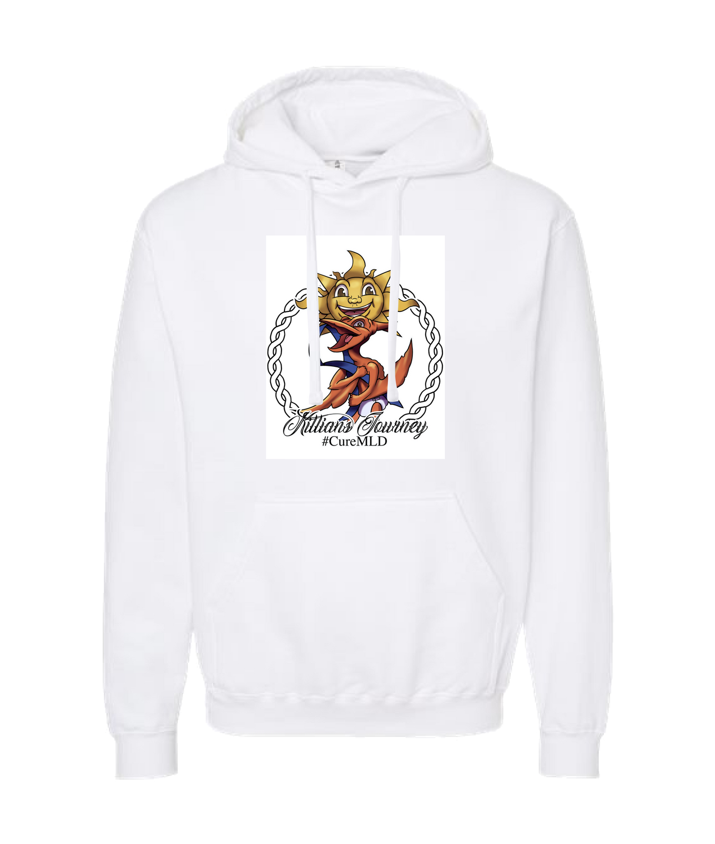 Killian's Journey - Baby Dinosaur - White Hoodie