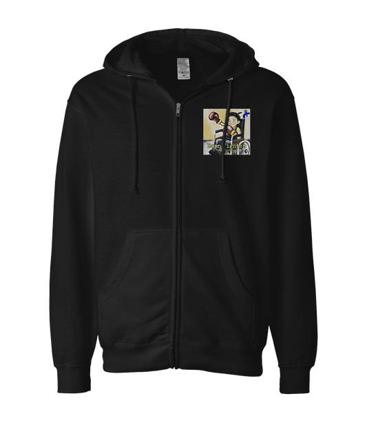 Killian's Journey - Born Fighter - Black Zip Up Hoodie