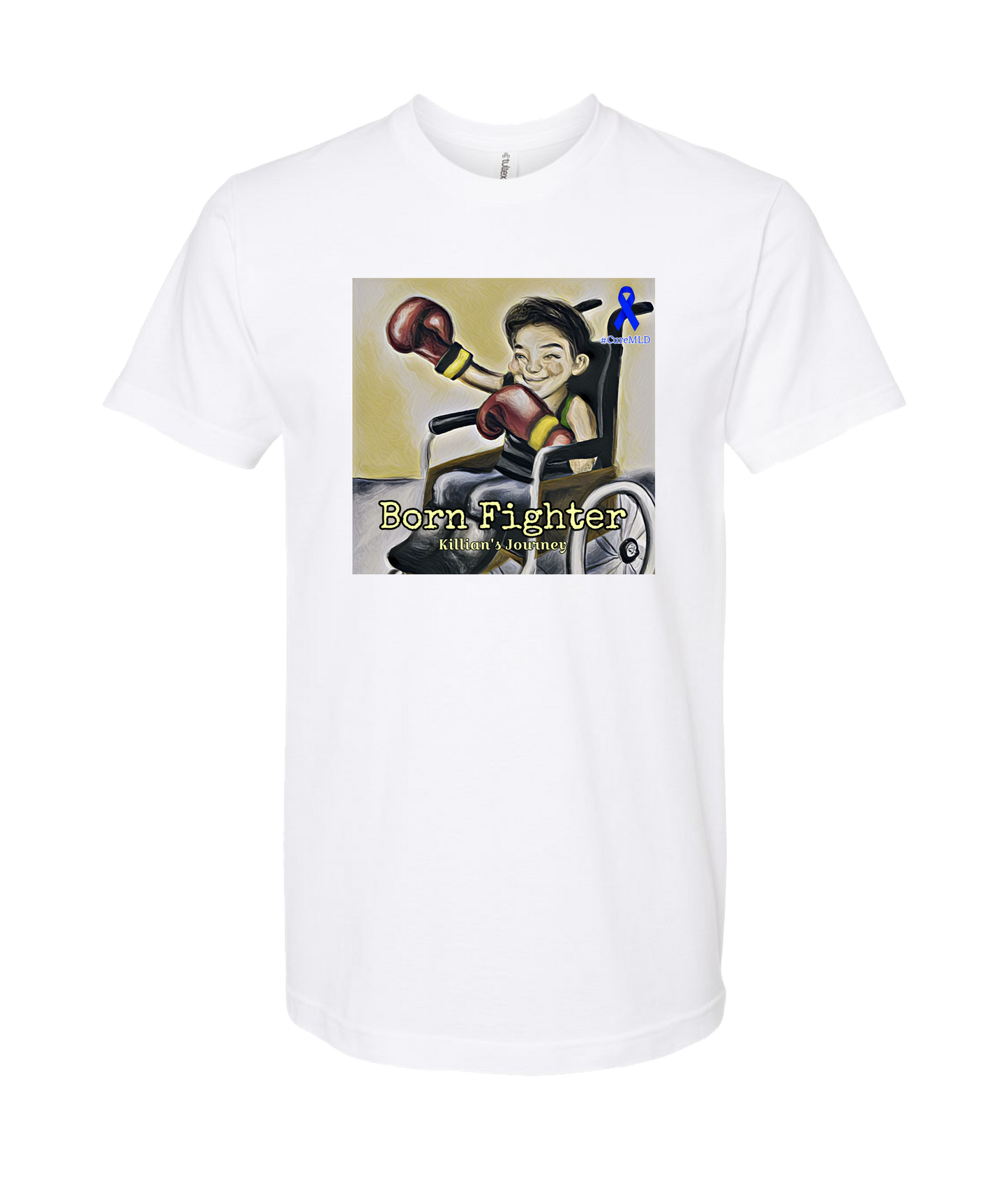 Killian's Journey - Born Fighter - White T-Shirt