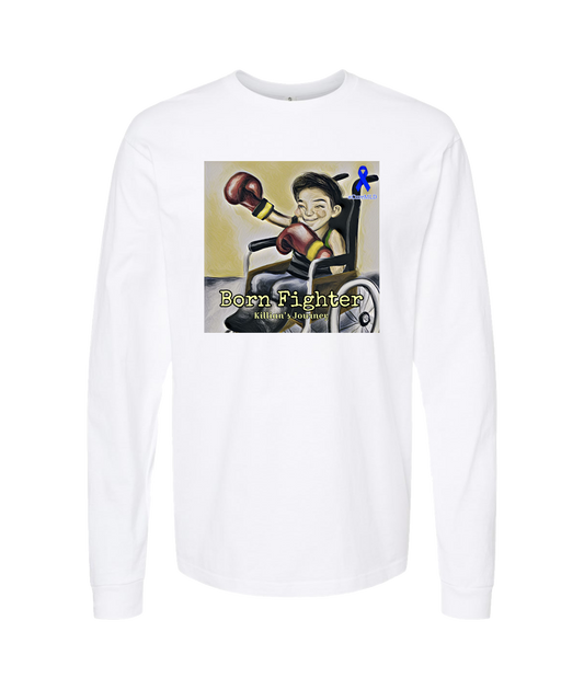 Killian's Journey - Born Fighter - White Long Sleeve T