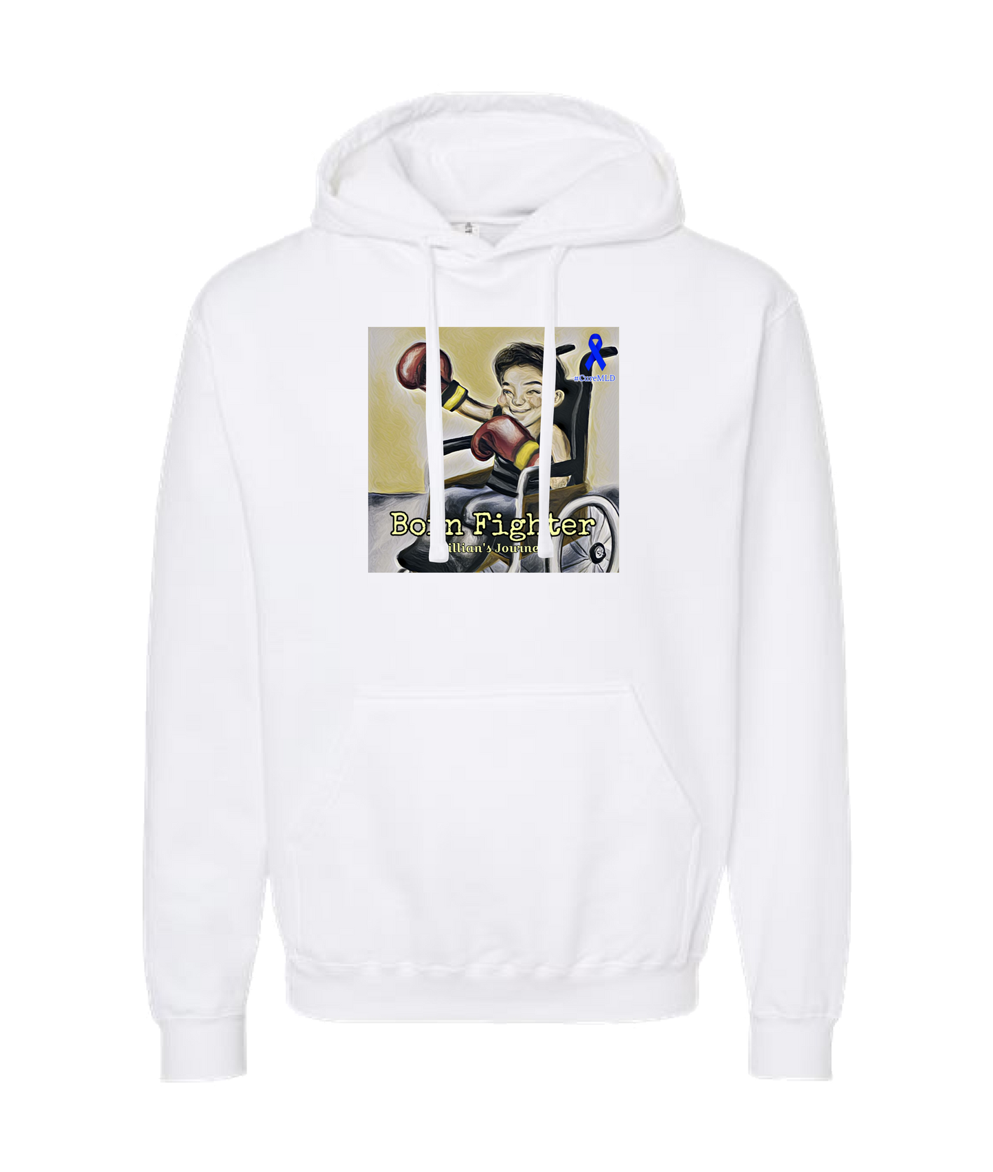 Killian's Journey - Born Fighter - White Hoodie