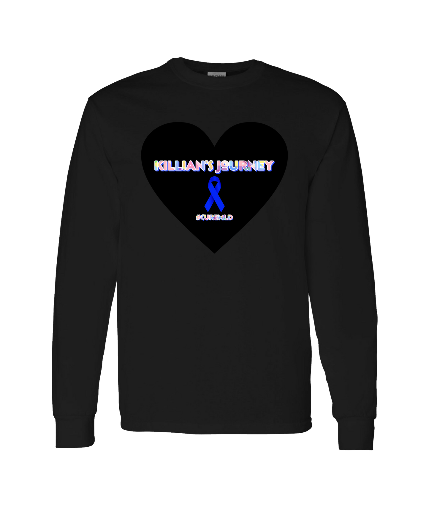 Killian's Journey - MLD Ribbon - Black Long Sleeve T