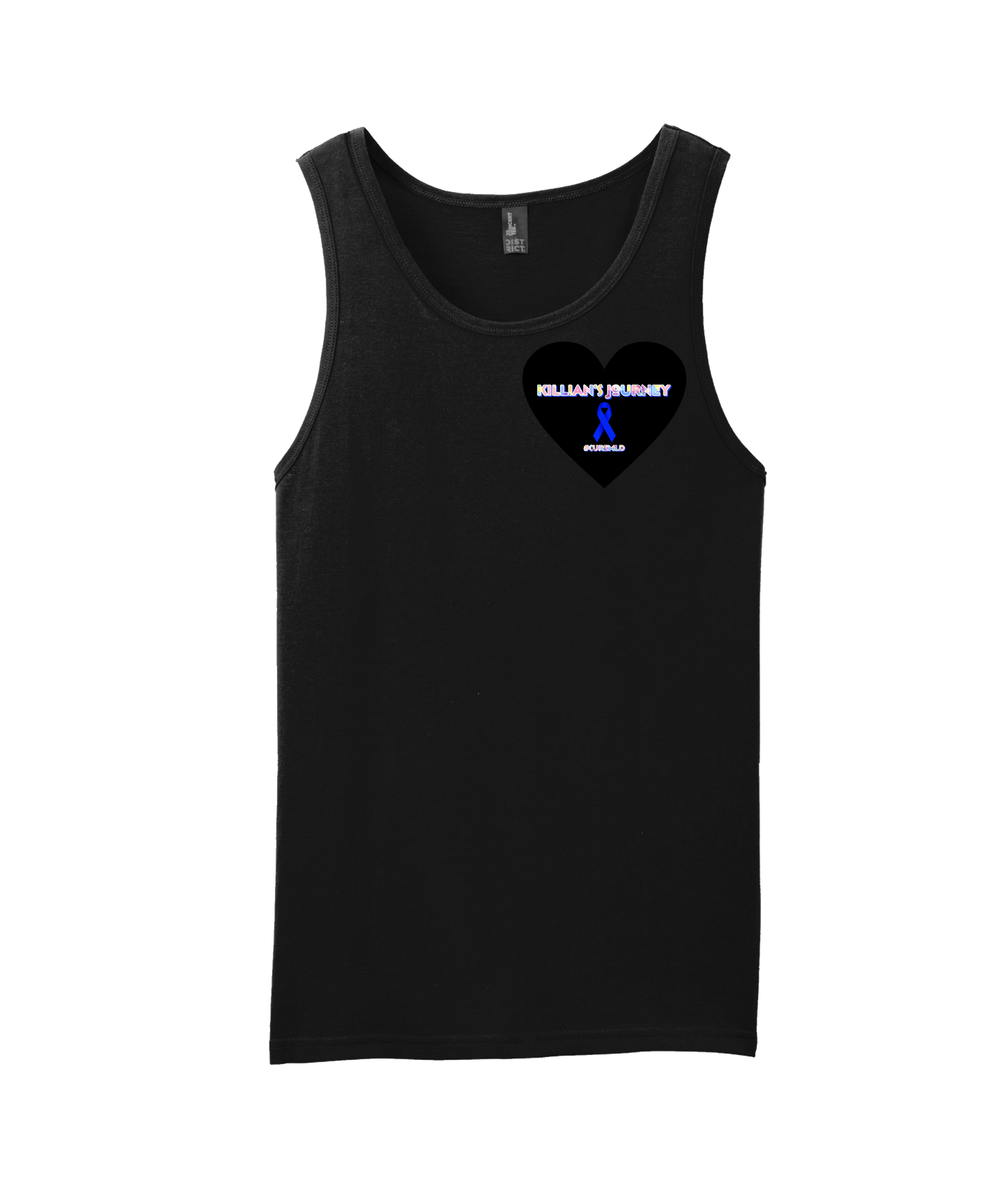 Killian's Journey - MLD Ribbon - Black Tank Top