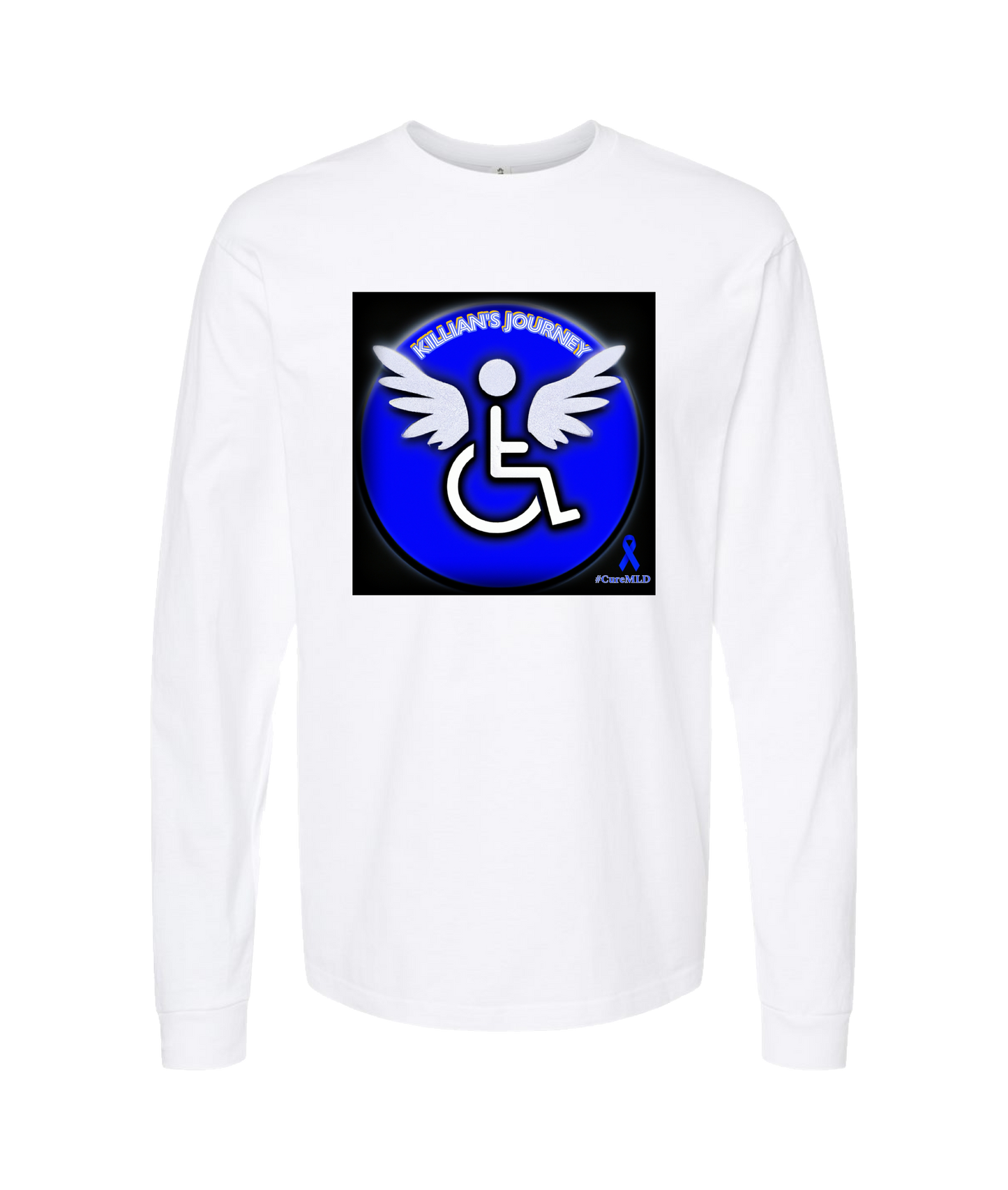 Killian's Journey - Handicapped Angel - White Long Sleeve T