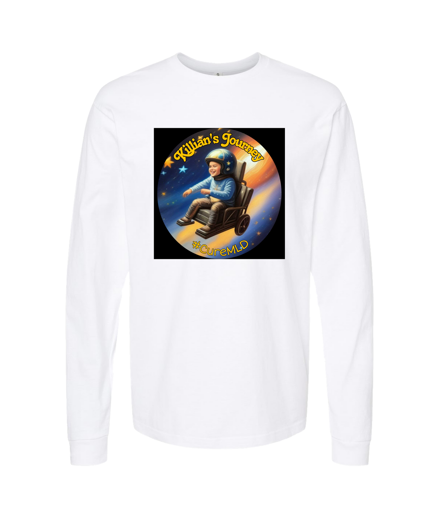 Killian's Journey - Space Boy - White Long Sleeve T