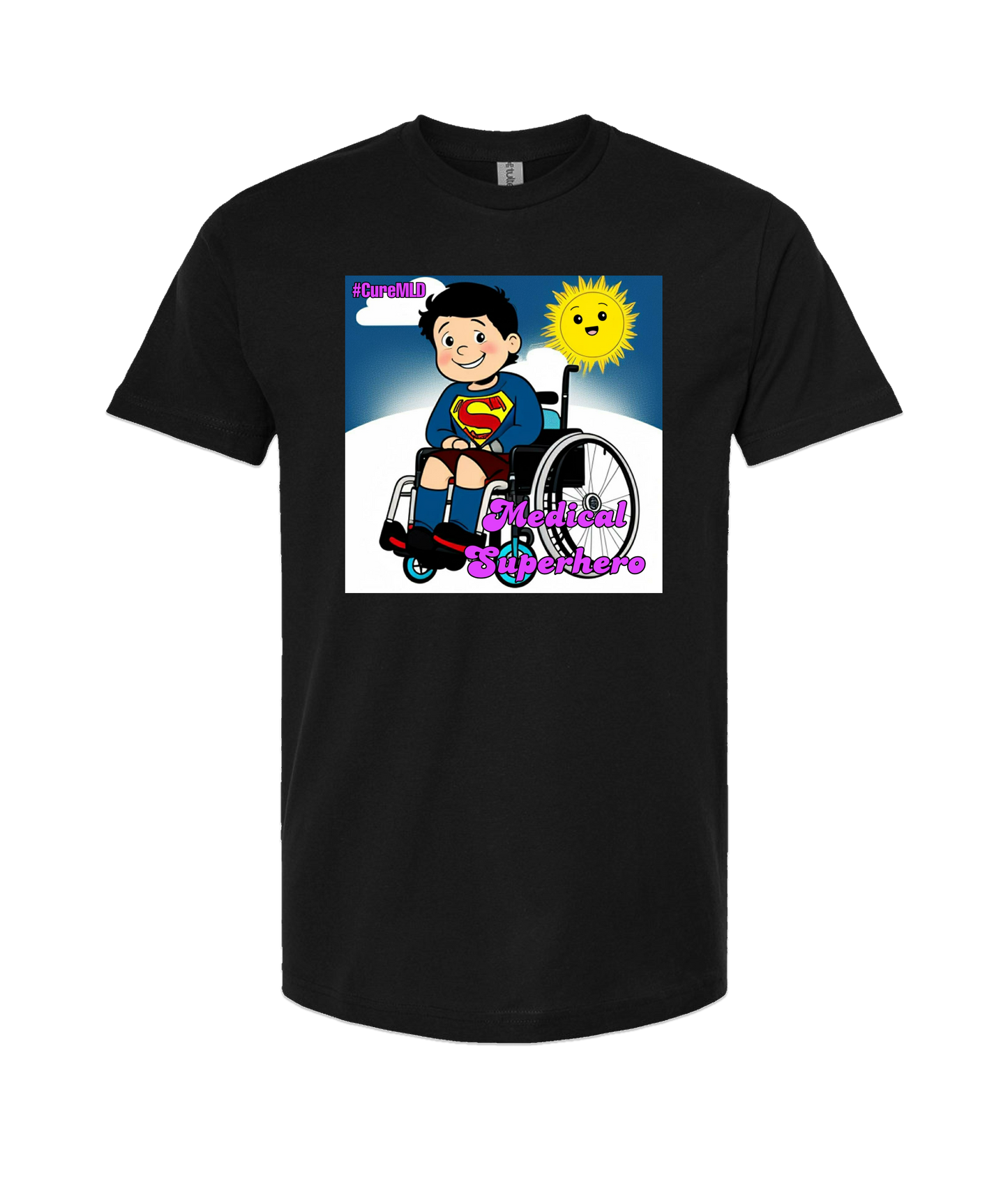 Killian's Journey - Medical Superhero - Black T-Shirt