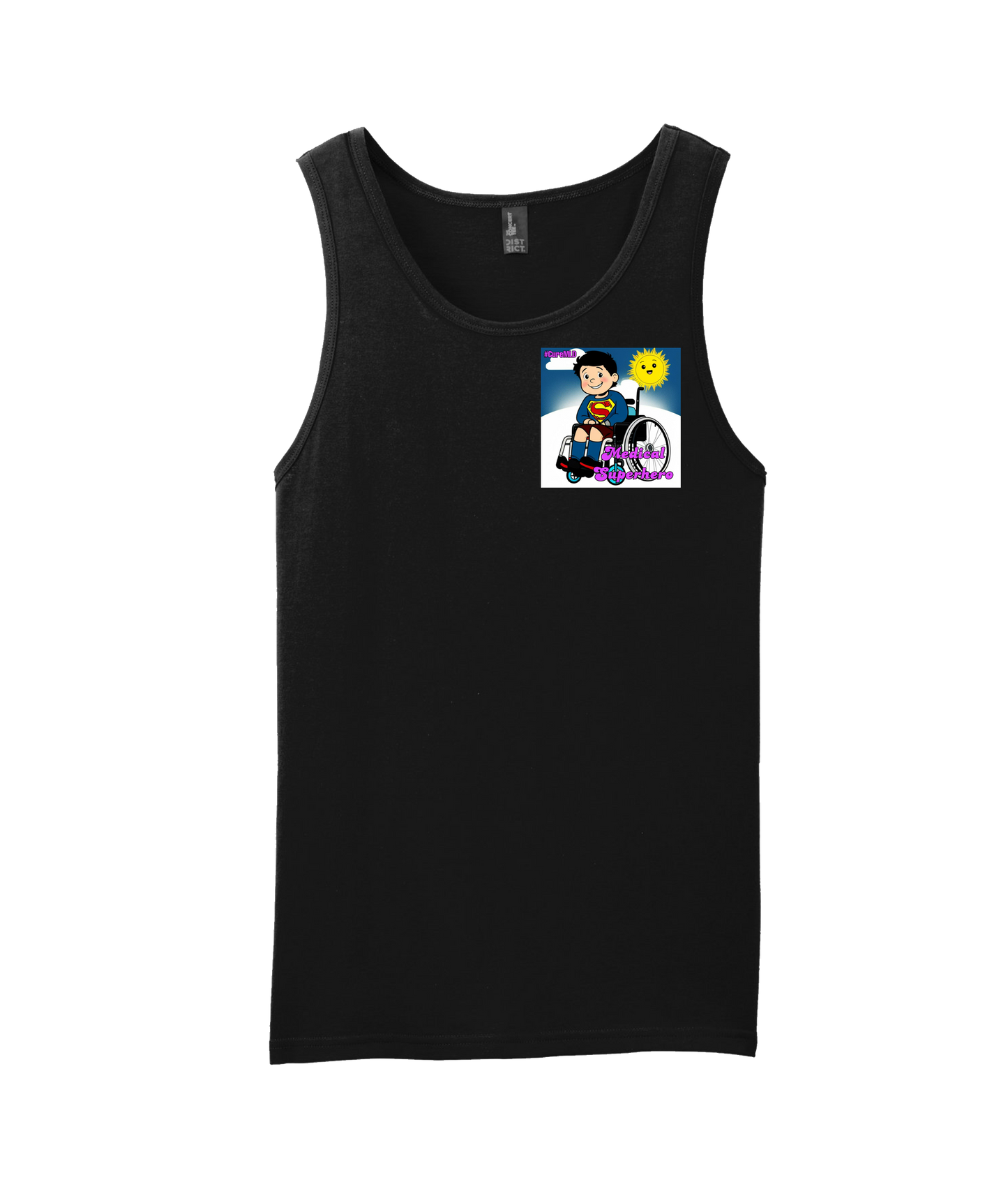 Killian's Journey - Medical Superhero - Black Tank Top