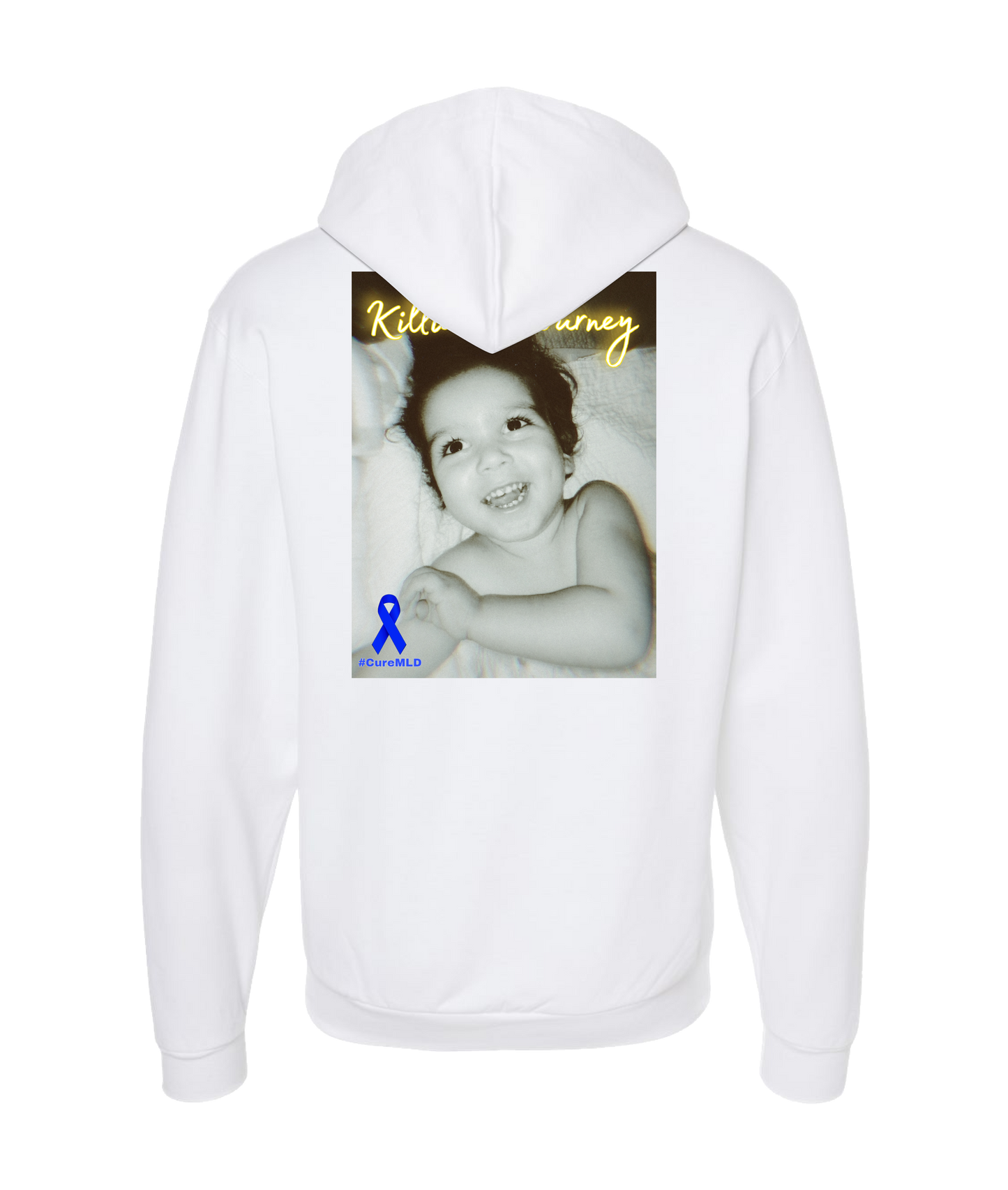 Killian's Journey - Big Smiles - White Zip Up Hoodie