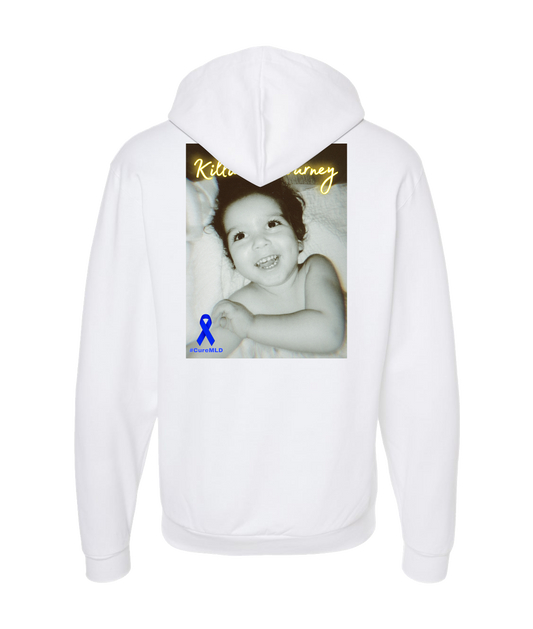 Killian's Journey - Big Smiles - White Zip Up Hoodie