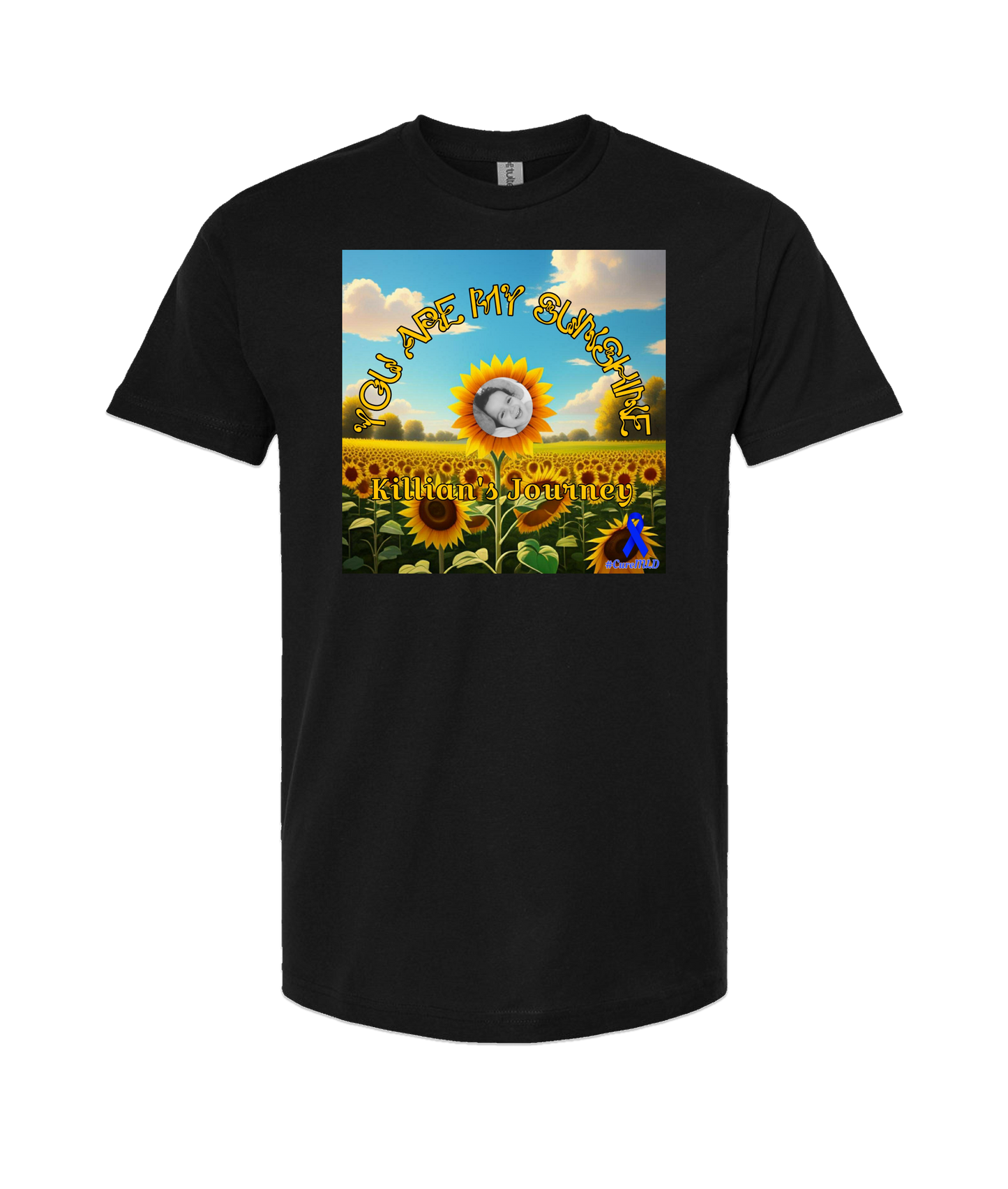 Killian's Journey - You Are My Sunshine - Black T-Shirt
