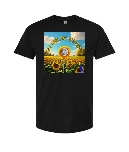 Killian's Journey - You Are My Sunshine - Black T-Shirt
