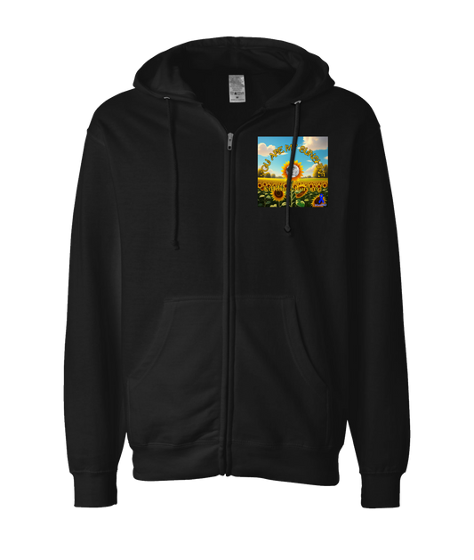 Killian's Journey - You Are My Sunshine - Black Zip Up Hoodie