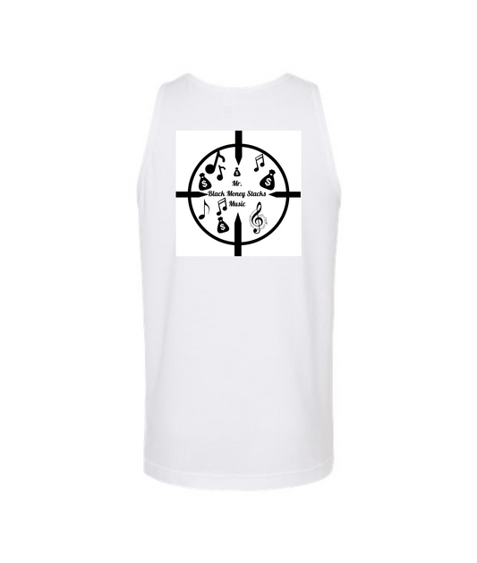 MR.BLACK MONEY STACKS EMPIRE - BMSSTS - White Tank Top