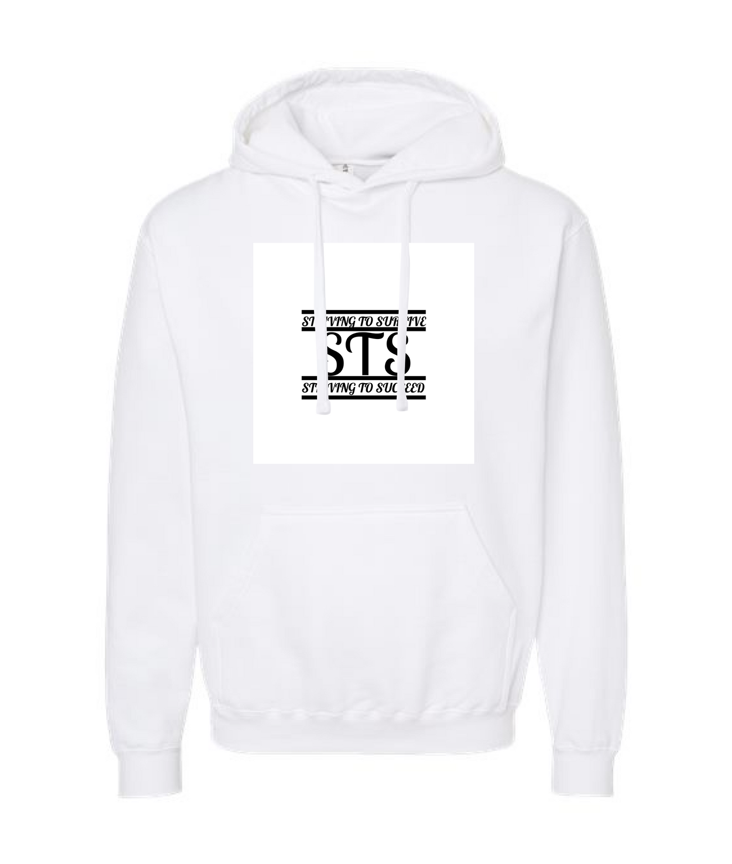 MR.BLACK MONEY STACKS EMPIRE - BMSSTS - White Hoodie