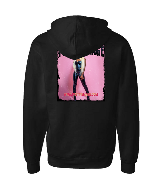 Pretti Emage - PRETTI - Black Zip Up Hoodie