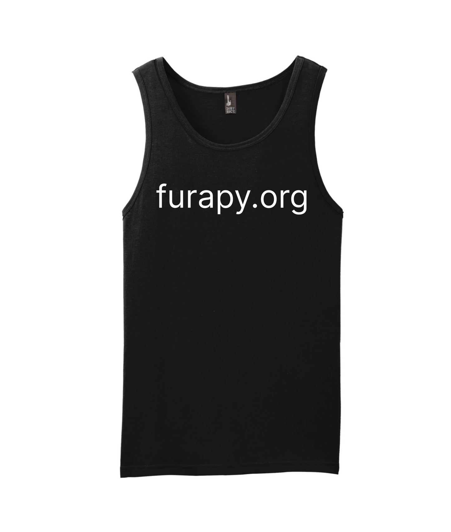 furapy.org - LOOK AND SMILE - Black Tank Top