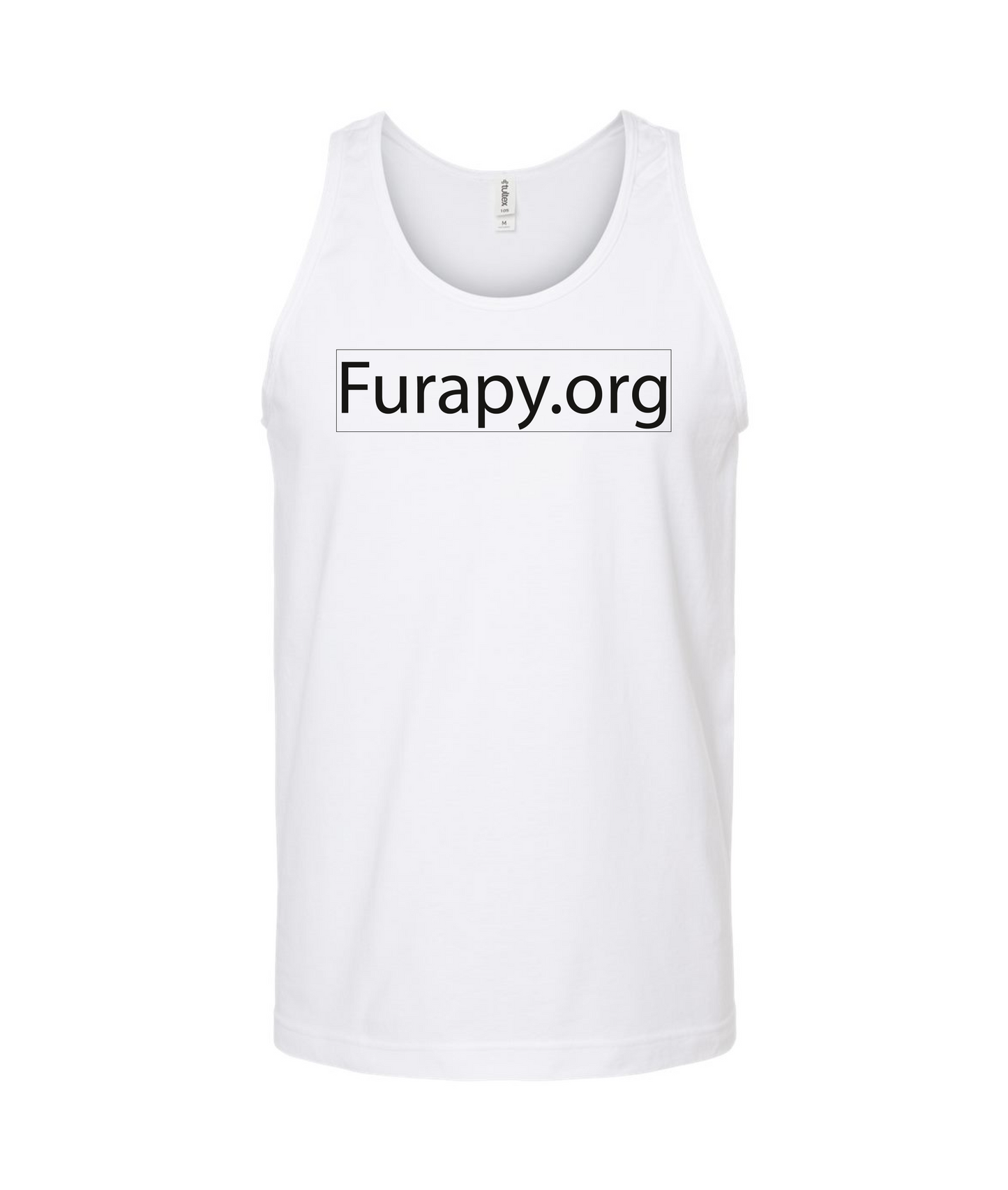 furapy.org - LOOK AND SMILE - White Tank Top