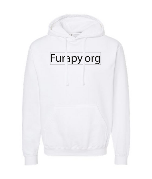 furapy.org - LOOK AND SMILE - White Hoodie