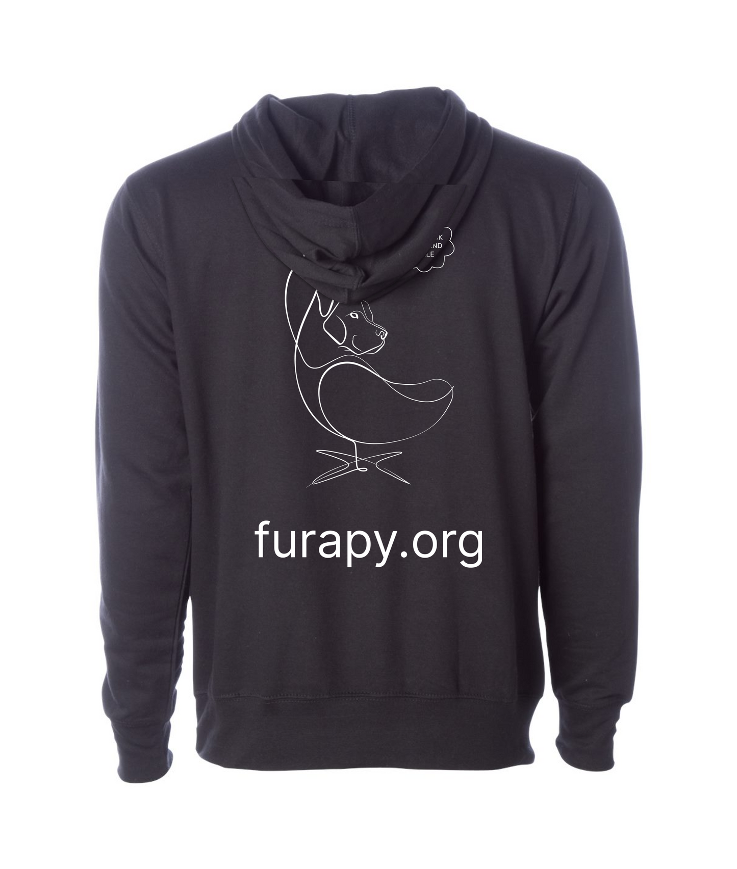 furapy.org - I <3 MY FURAPISTS - Black Hoodie