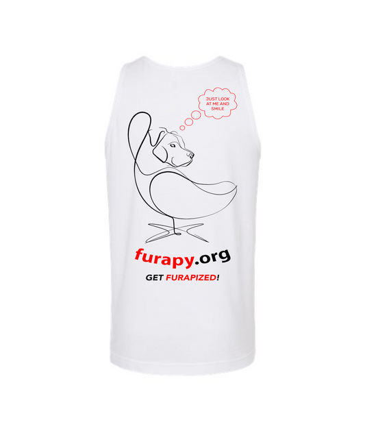 furapy.org - I <3 MY FURAPISTS - White Tank Top